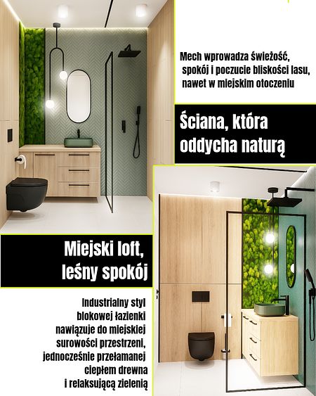 Ściana która oddycha naturą 