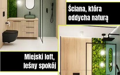 Ściana która oddycha naturą 