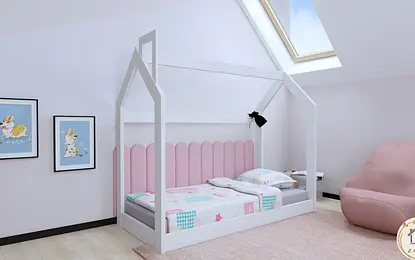 Papużki nierozłączki: pokoje dziecięce Zosi i Ali