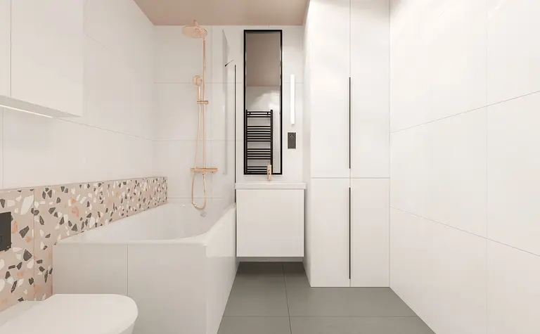 Sypialnia w stylu industrialnym z minimalistycznymi elementami, nowoczesne dodatki