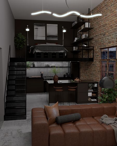 Industrialny loft 
