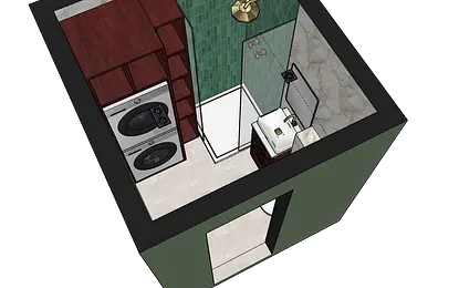 rozwiązanie do małej łazienki 