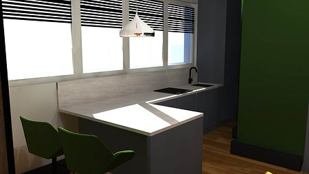 Kawalerka w stylu loft