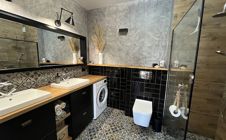 Industrialna łazienka