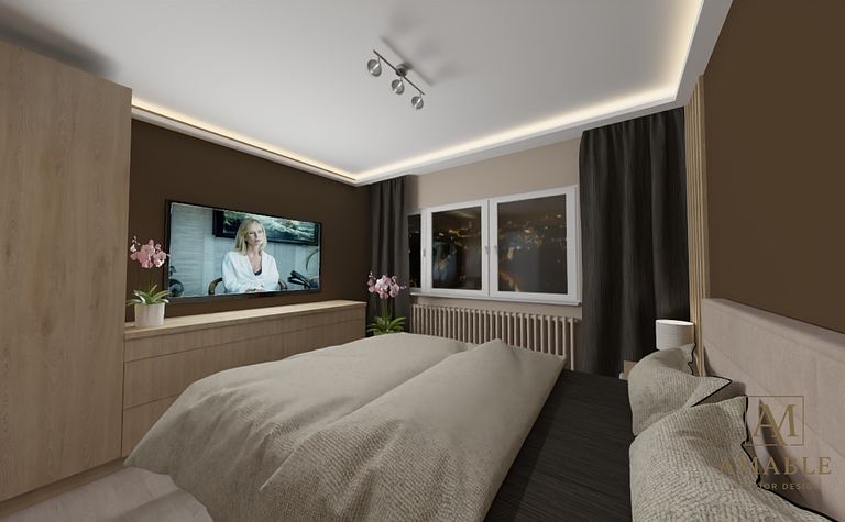 Mieszkanie w bloku z płyty w Warszawie